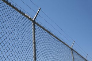 Close-Up of Chain Link Fence